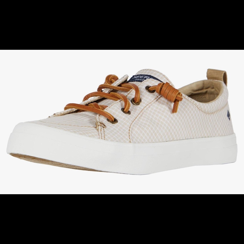 Speedy crest vibe mini check in beige